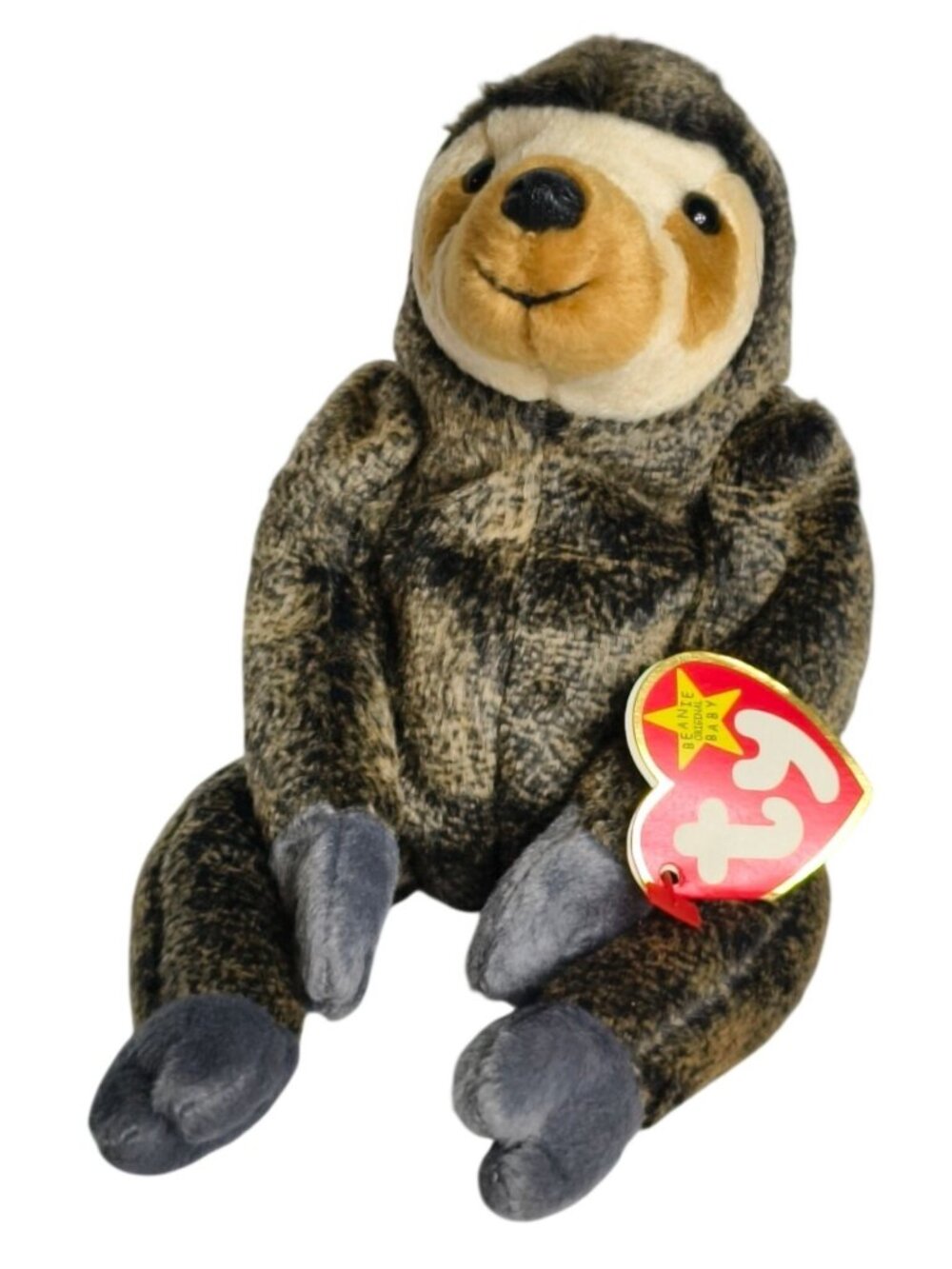 Ty Beanie Baby Slowpoke Sloth Plush Toy 1999 Collectible Tags Retired DOB May 20